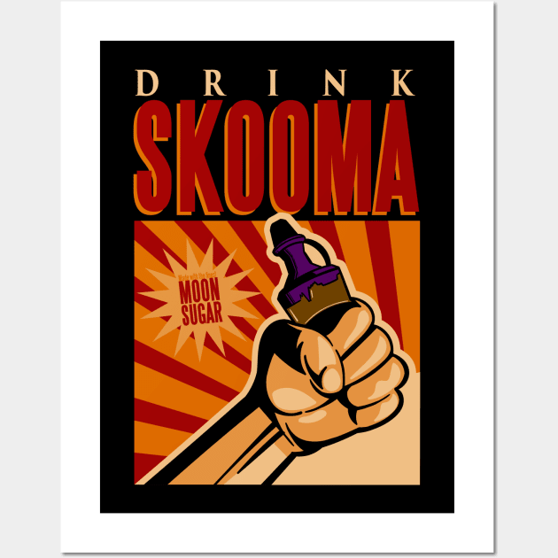 Drink Skooma Wall Art by Meta Cortex